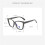Blaulichtfilterbrille, Computerbrille, transparente Augenschutzbrille, hellbraun 6