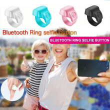 Fáinní Gealltanais Jacenvly do Mhná Imréiteach R10Bluetooth Gan Sreang Bluetooth Cianrialtán Cróluas Cnaipe Féin-Seod Ealaín Dubh
