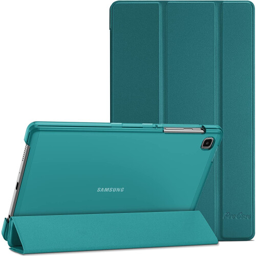 Capa para Galaxy Tab A7 Lite 8.7 polegadas 2021, modelo SM-T220, SM-T225 e SM-T227, capa protetora rígida e fina com suporte.
