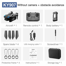 Sonraí faoi Bhréagáin Kayannuo Mini KY907 UAV Fillte Aerárthach Rialaithe Cianrialtáin Gan Aerchóipter Bronntanas Nollag