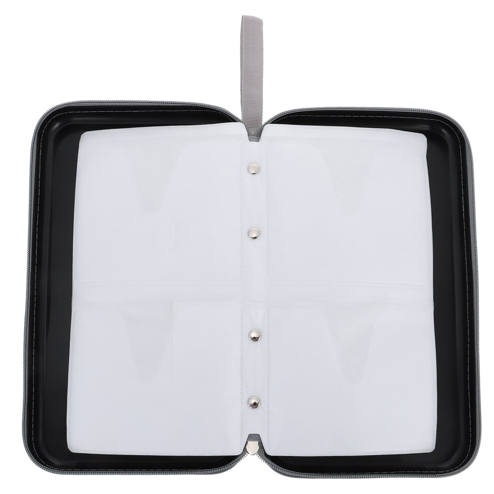Dvd Storage Pouch Disc Slim Wallets Pocketbook Organizer For Purse Cd Case Bag Polyester Plastic 9164030478176