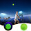 Μπάλες Pickleball που λάμπουν στο σκοτάδι, φωτιζόμενη μπάλα LED, 40 οπών για εξωτερικούς 2
