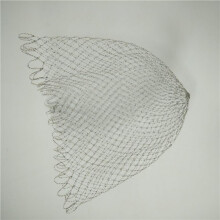 Savlot Nylon-Fischernetz, Angelzubehör, zusammenklappbar, rautenförmig, Maschenweite 35 cm, 40 cm, 50 cm, 3 Größen, Tiefe, faltbar, Kescher