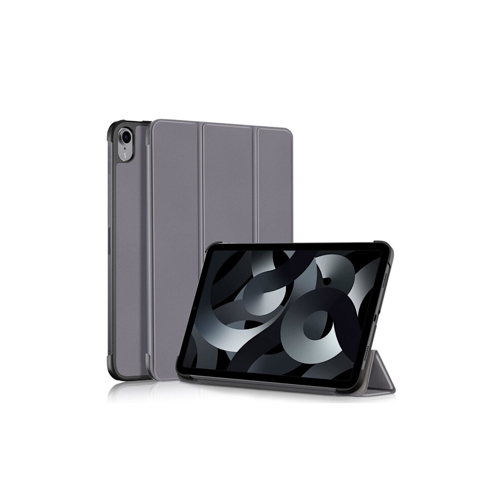 Compatible With Apple Compatible With Ipad 10.9 2022 Slim Fit Tri-Fold Case - Gray 9164030479265