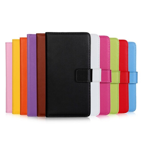 Capa de couro genuíno compatível com OnePlus 10 Pro - Escolha a cor! Roxo