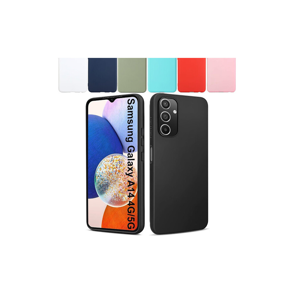 Compatible With Samsung Galaxy A14 Case Mobile Phone Case Silicone / Tpu - Choose: Red 9164030479357