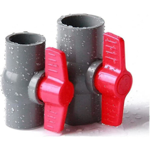 PVC-kuleventil, plastkuleventil 20 mm 2