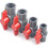 PVC-kuleventil, plastkuleventil 20 mm 4