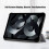 Συμβατό με Apple, συμβατό με iPad10.9 2022, λεπτή θήκη με τριπλό άνοιγμα - Γκρι γκρι 3