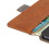 Carteira de couro premium compatível com Apple e iPhone 13 / Marrom - DESIGN SUECO - COURO LEGÍTIMO Marrom 5