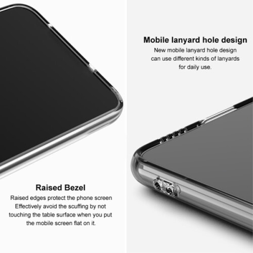 Capa IMAK Four Corners Airbag TPU compatível com OnePlus Nord CE4Lite Transparente 2
