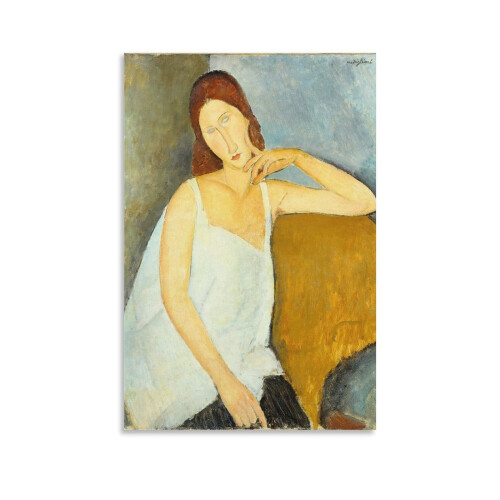 Πίνακας με εκτύπωση Amedeo Modigliani (27) 12x18 ίντσες - Τέχνη τοίχου, Διακόσμηση