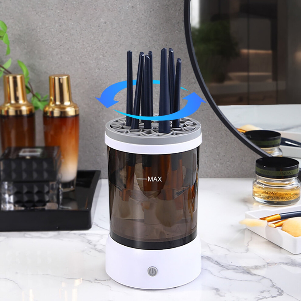 Kayannuo Valentine's Day Clearance: Electric Makeup Brush Cleaner, Automatic Spinning, Compatible with All Size Brushes