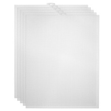 20 Stück Kunststoff-Netzgewebe-Bögen für Stick-, Acrylgarn-Bastelarbeiten, Strick- und Häkelprojekte (10,2 x 13,2 Zoll)