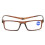 Smidiga Lesebrille mit Styrka (+1,0 - +4,0) Grå 2,5 6