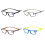 Smidiga Lesebrille mit Styrka (+1,0 - +4,0) Grå 2,5 5