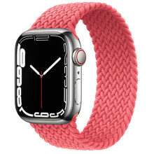 Duradero y elástico, compatible con Apple Watch y con correa para Apple Watch de 38 mm/40 mm/41 mm, rosa, talla S.