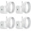 Compatible with iPhone Charger - 20W Fast Charging Adapter + Cable USB-C White 4-Pack 1