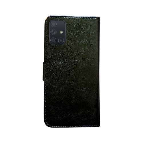 Συμβατό με Samsung Galaxy A51 - Δερμάτινη θήκη / προστασία λευκού χρώματος 2