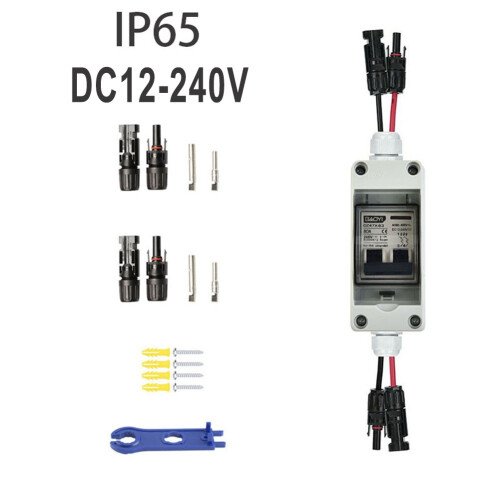 PV-afbryder DC/AC30A IP65 Afbryder til solpaneler 2