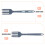 3 Count Silicone Fork Forks Kitchen Gadget Cooking Grilling Tools Multipurpose Large Baby 4