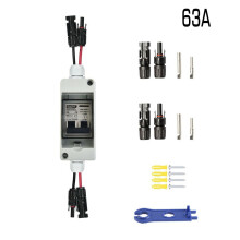 Interrupteur sectionneur PV DC/AC 30A IP65 Disjoncteur de déconnexion pour panneaux solaires