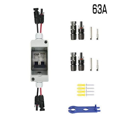 PV-afbryder DC/AC30A IP65 Afbryder til solpaneler
