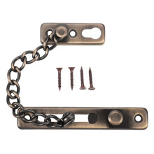 Security Locks for Front Door Stainless Steel Anti-theft Chain inside Interior Doors Home