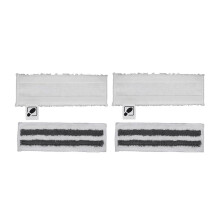 Conjunto de 4 panos de microfibra para lixar pisos, compatíveis com os bicos Easyfix SC2, SC3, SC4 e SC5.