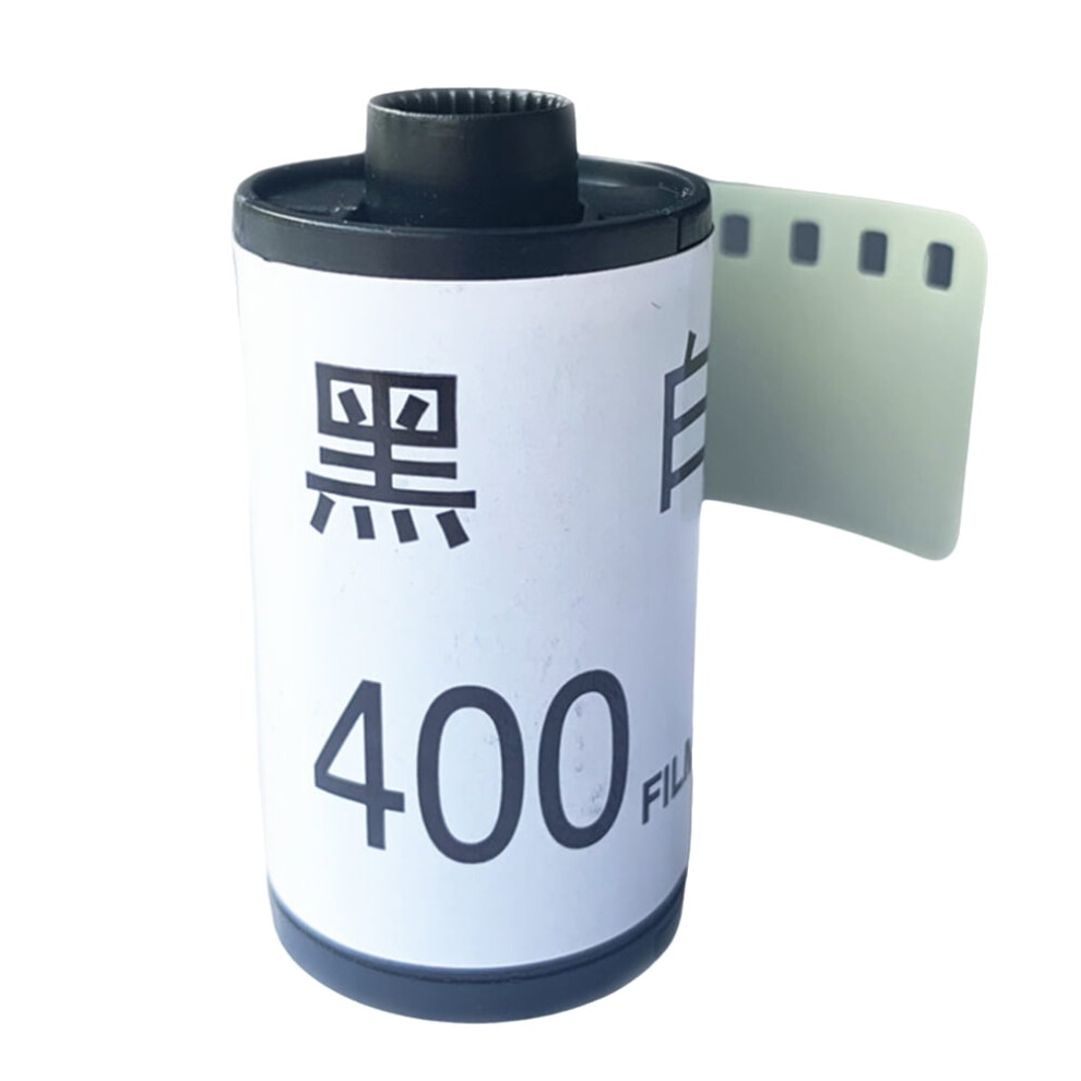 400 Novice Practice Film Vintage Camera Film Photo Studio Kits 35Mm 12Sheets Asa/ Negative Camera Film Black/White 9164030737549