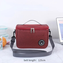 Bolsa térmica portátil DEKAXID para almoço, resistente e à prova d'água, ideal para escritório, com alça de ombro e perfeita para piqueniques.
