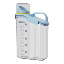 Dispensador de cereais Gnobogi, recipiente de plástico para armazenamento de alimentos, grãos e arroz, bolsa portátil para cozinha, por menos de