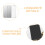 Transparent Case Electronics Book Protective E-reader Cover Non-slip E-book Tpu 3