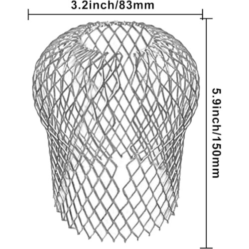 Package Metal gutter mesh for gutters - Gutter protection - Leaf and moss protection 1