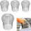 Package Metal gutter mesh for gutters - Gutter protection - Leaf and moss protection 1