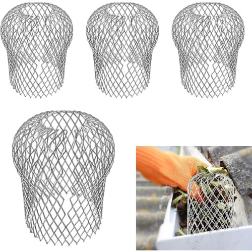 Package Metal gutter mesh for gutters - Gutter protection - Leaf and moss protection