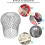 Package Metal gutter mesh for gutters - Gutter protection - Leaf and moss protection 3