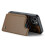 CASEME Capa Carteira com Suporte e RFID para iPhone 15 Plus Marrom 3