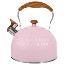 Chaleira elétrica Eease em aço inoxidável com apito, 2,5L, para fogão.