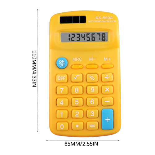 Αριθμομηχανές Sheghy Basic Standard Μίνι Ψηφιακή Επιτραπέζια Αριθμομηχανή με Οθόνη LCD 8 2
