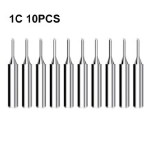 10Pcs Soldering Iron Tips for 936/937/938/969/852/858/952 Soldering Station