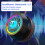 Ασύρματα ακουστικά Bluetooth RFUGUG με λαμπερά φώτα - Over-Ear, πτυσσόμενα, υποδοχή κάρτας, 5