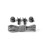 Lacets intelligents avec cordon de serrage - 1 mètre Gris 1