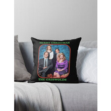 Vintage 80s90s TV Komedia Retro Joulupukki Joulu Mysteeri Pelottava 3-osaisen heittotyynyn päälliset, 20 x 20 tuumaa, yhteensopiva olohuoneen