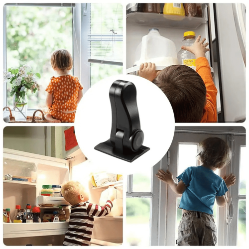 Λαβή πόρτας BabyProof Κλειδαριά λαβής πόρτας Βαρέως τύπου Λαβές πόρτας BabyProofing 1