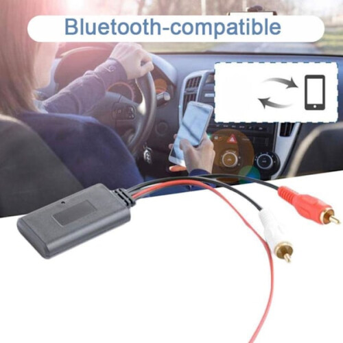 Bluetooth AUX-ontvangermodule 2RCA-kabeladapter auto SHB6Stereo F9C0FAST M2P1 1