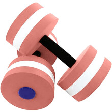 Juesi Water Weights Barbells Aquatic Dumbbells Aerobics Exercise Workouts Equipment Foam Heavy Resistance Pool Fitness, A Pair