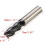 Μύλος άκρων καρβιδίου βολφραμίου 12MM4Flute HRC50 75MM μήκος επίπεδης βάσης12MM στέλεχος 3