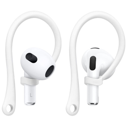 Crochet d'oreille blanc IMAK compatible avec les AirPods 3