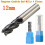 Μύλος άκρων καρβιδίου βολφραμίου 12MM4Flute HRC50 75MM μήκος επίπεδης βάσης12MM στέλεχος 4